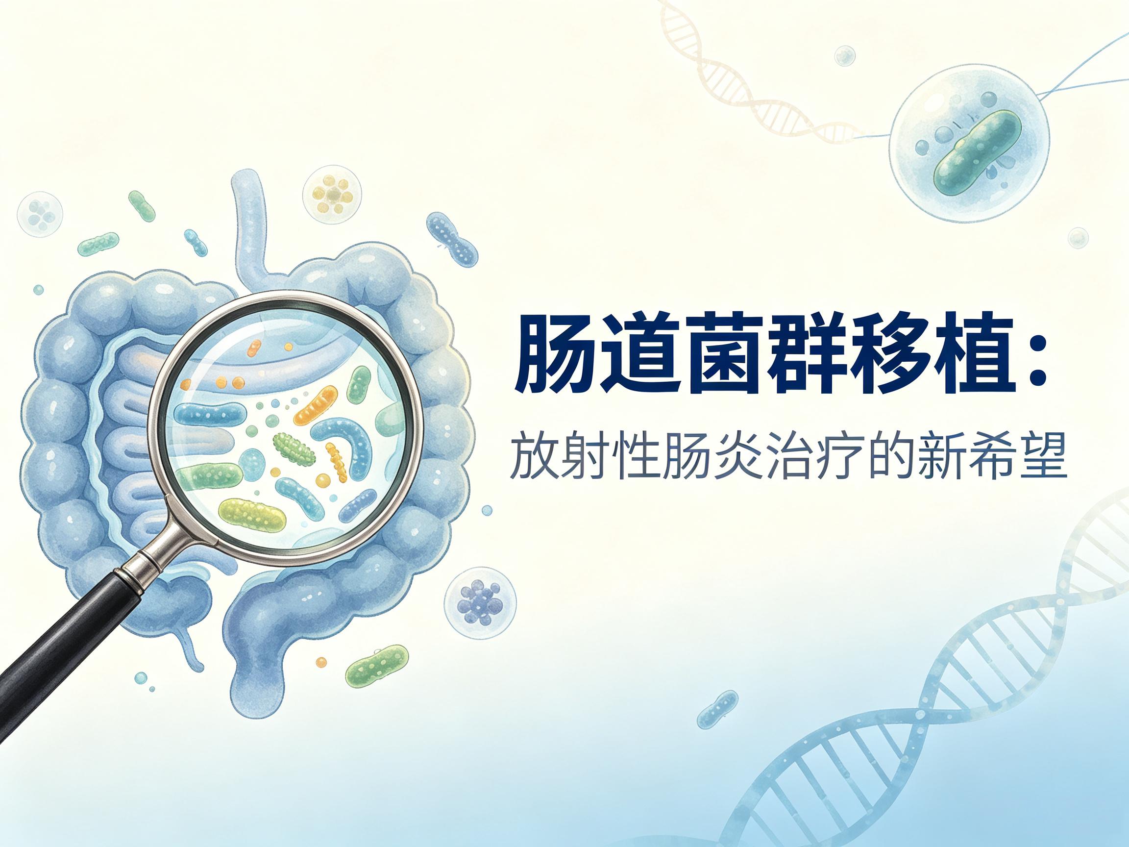 合肥市|第3期 肠道菌群移植：放射性肠炎治疗的新希望